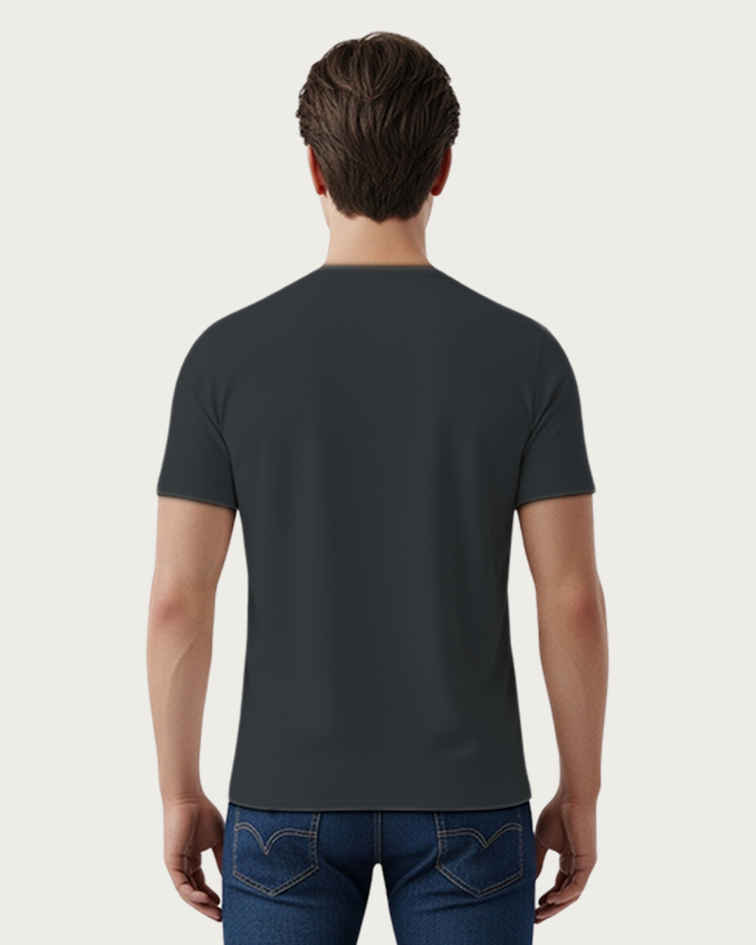 Steel Grey Plain Classic Standard T-Shirt