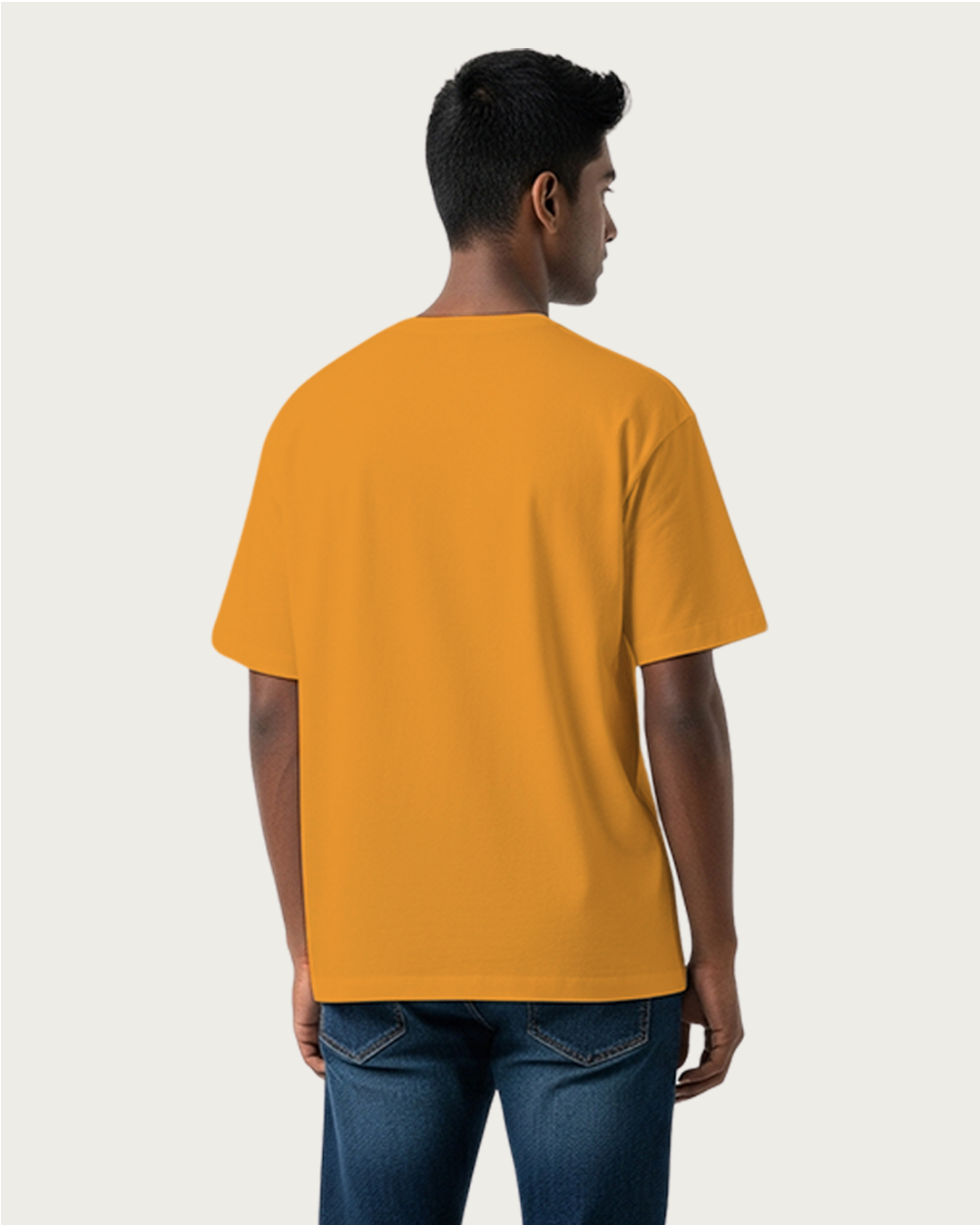 Men&amp;#39;s Golden Yellow Oversized T-shirt