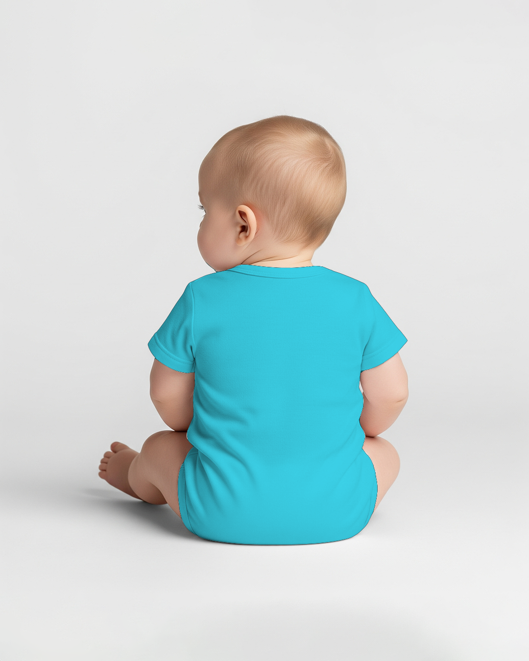 Kids Cotton Romper – Soft &amp;amp; Comfy SkyBlue