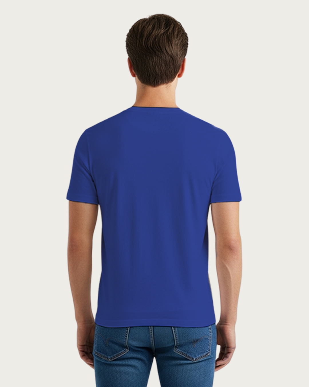 Royal Blue Plain Classic Standard T-Shirt