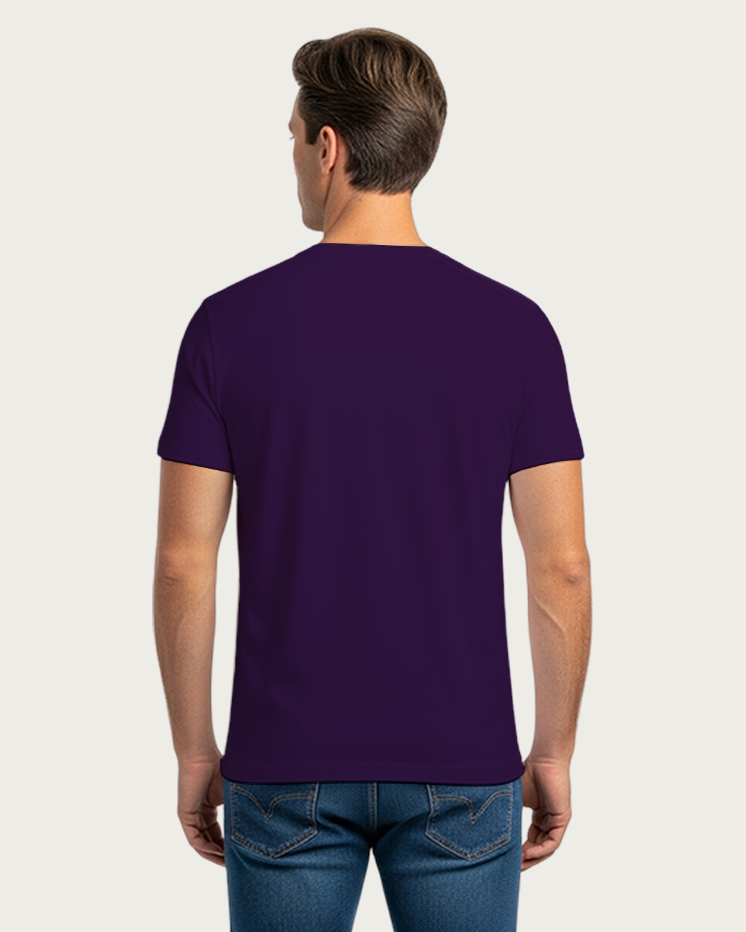 Purple Plain Classic Standard T-Shirt