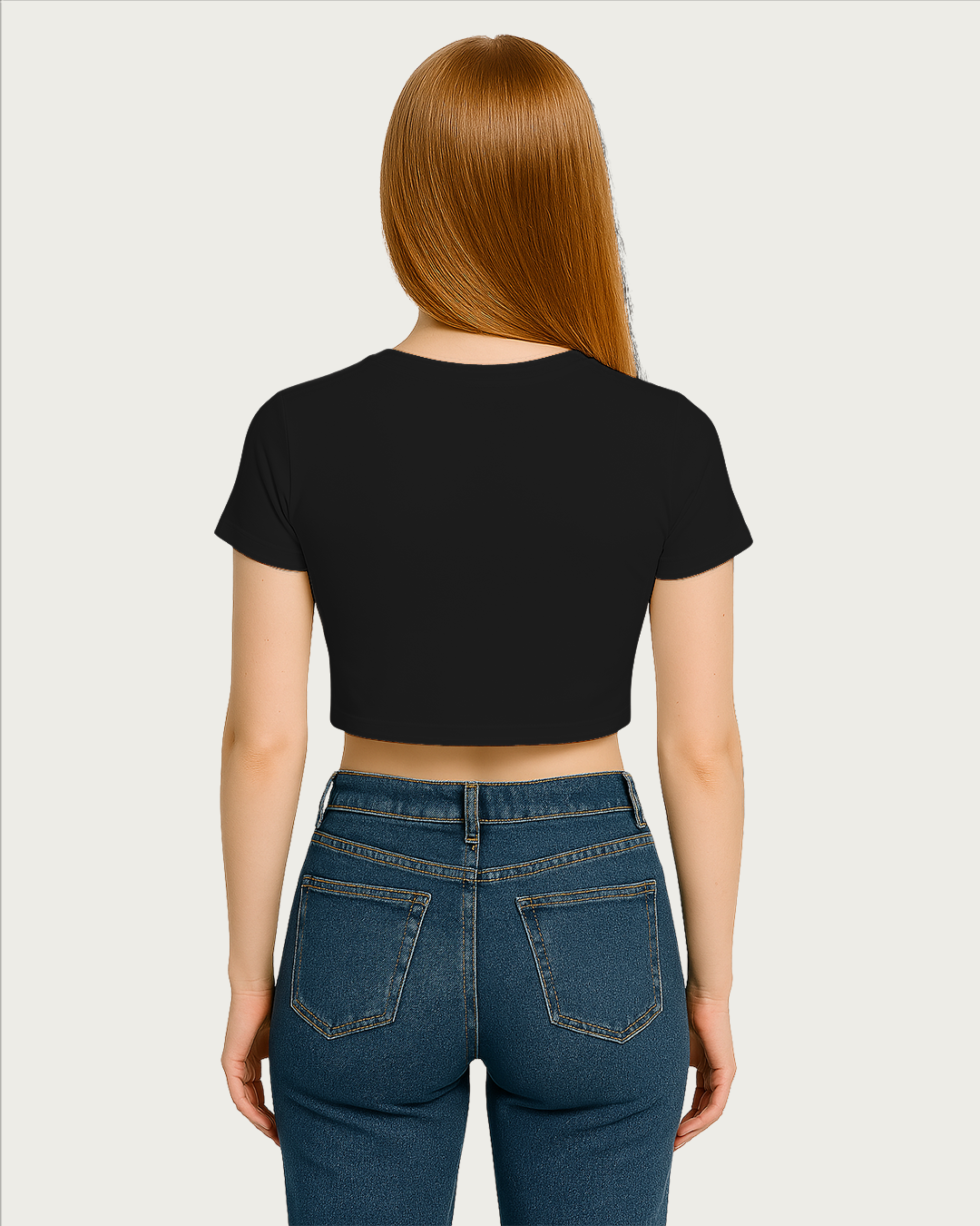 Bencut Women&amp;#39;s Blank Crop Top Black