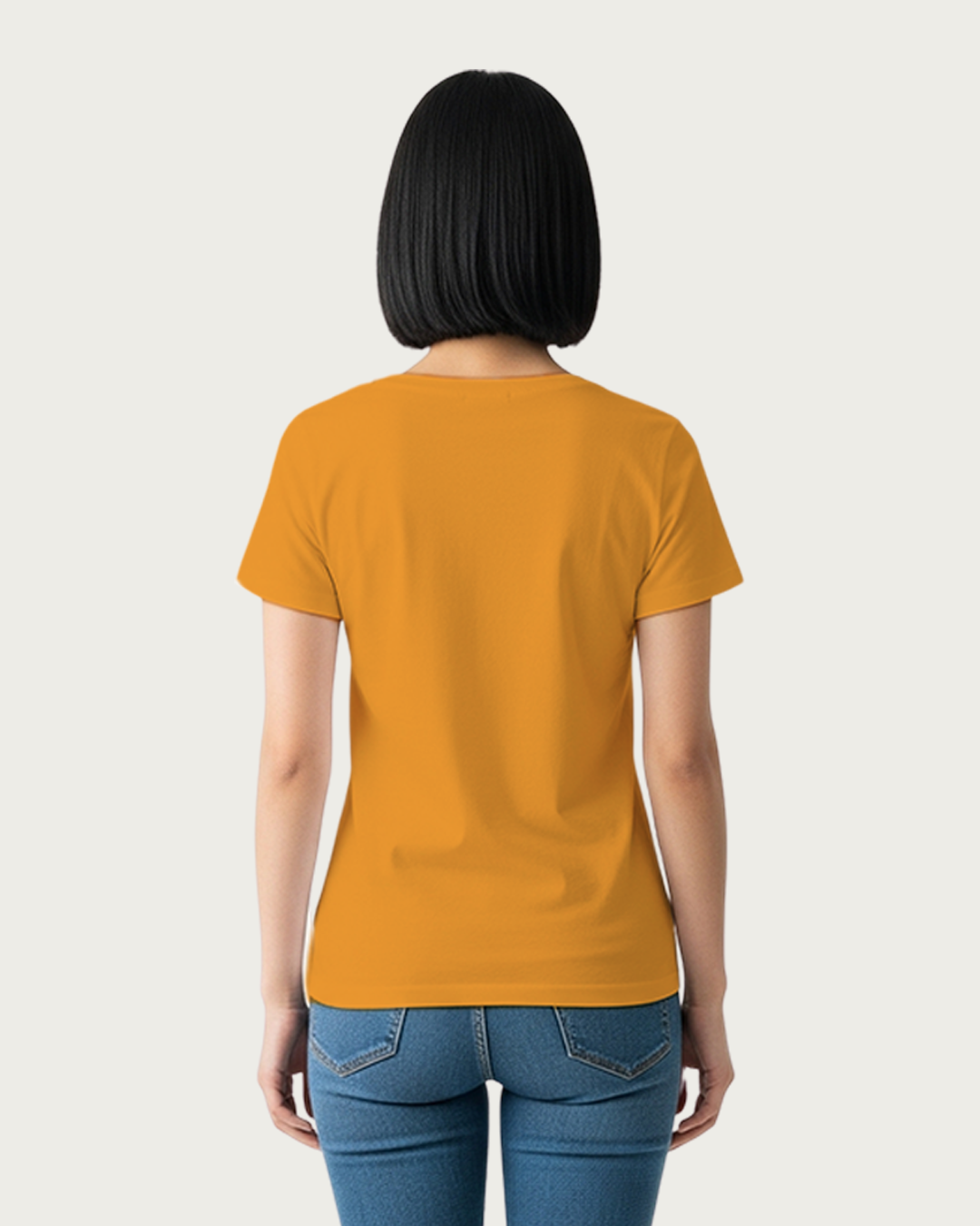 Golden Yellow Solid Classic Standard T-Shirt