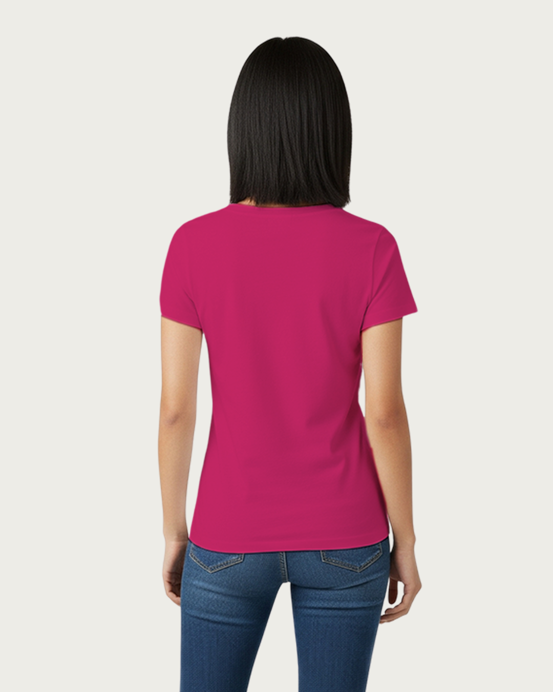 Pink Solid Classic Standard T-Shirt
