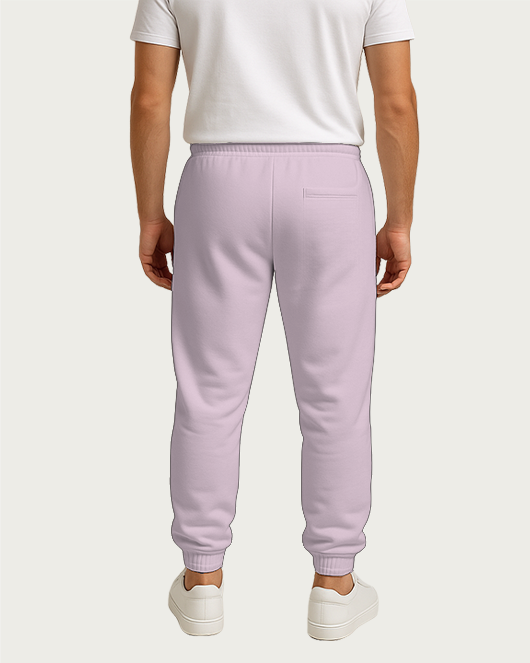 Bencut Men&amp;#39;s Light Baby Pink Joggers