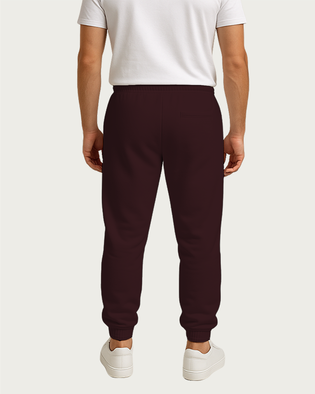 Bencut Men&amp;#39;s Maroon Joggers