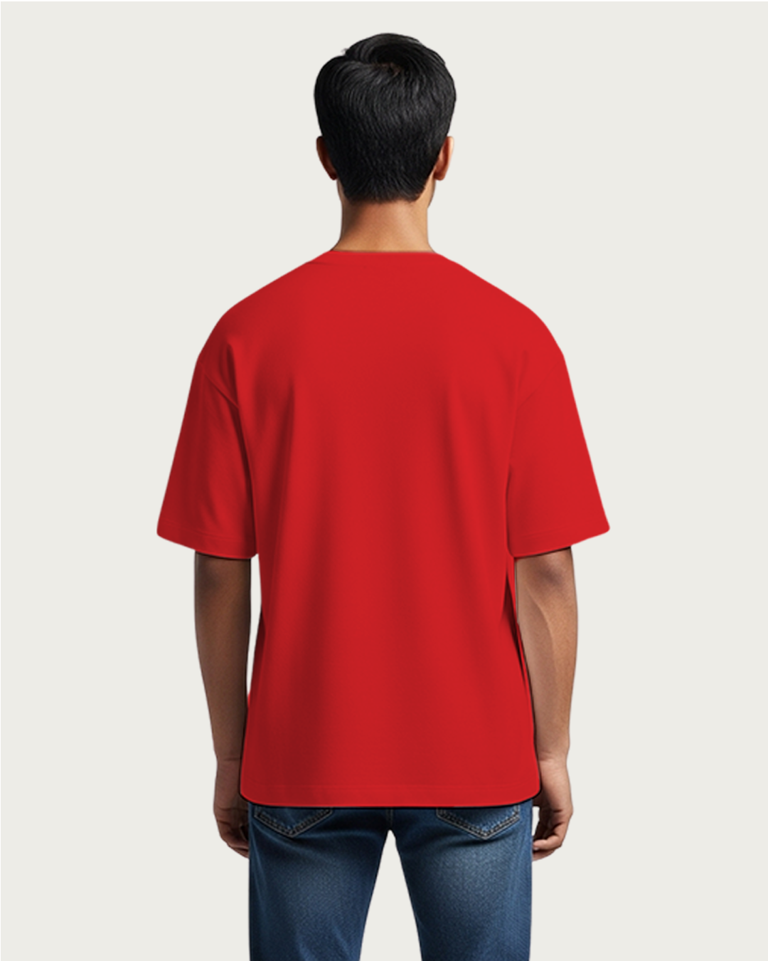 Men&amp;#39;s Red Oversized T-shirt