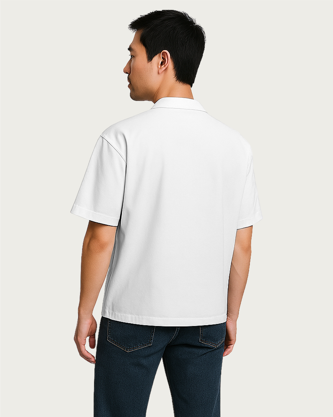 Men&amp;#39;s White Oversized Shirt