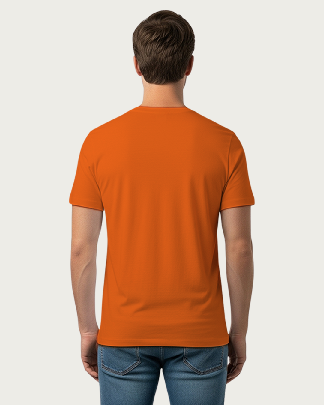 Orange Plain Classic Standard T-Shirt
