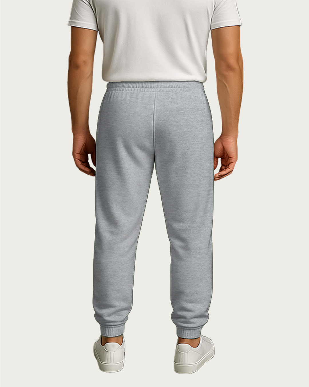 Bencut Men&amp;#39;s Grey Melange Joggers