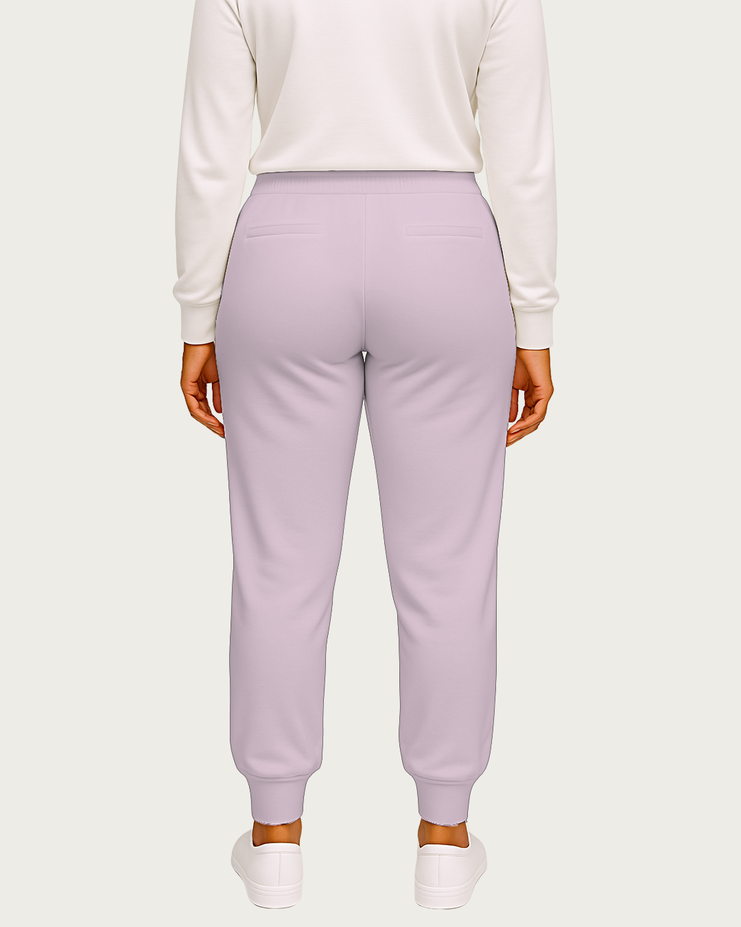 Bencut Women&amp;#39;s Light Baby Pink Joggers