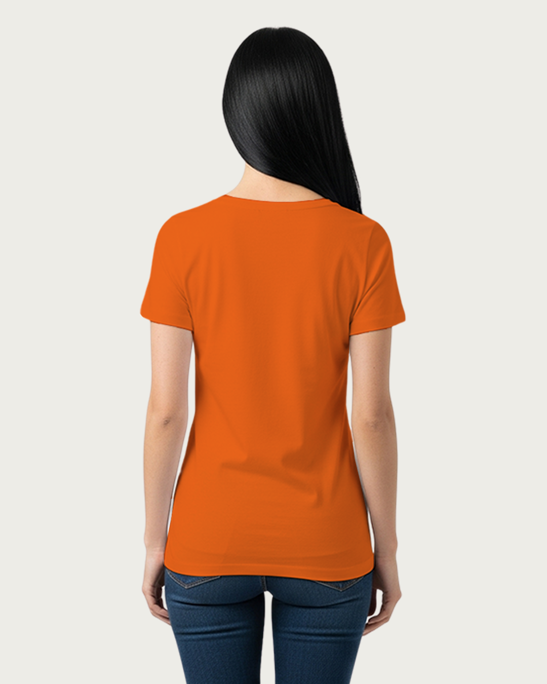 Orange Solid Classic Standard T-Shirt