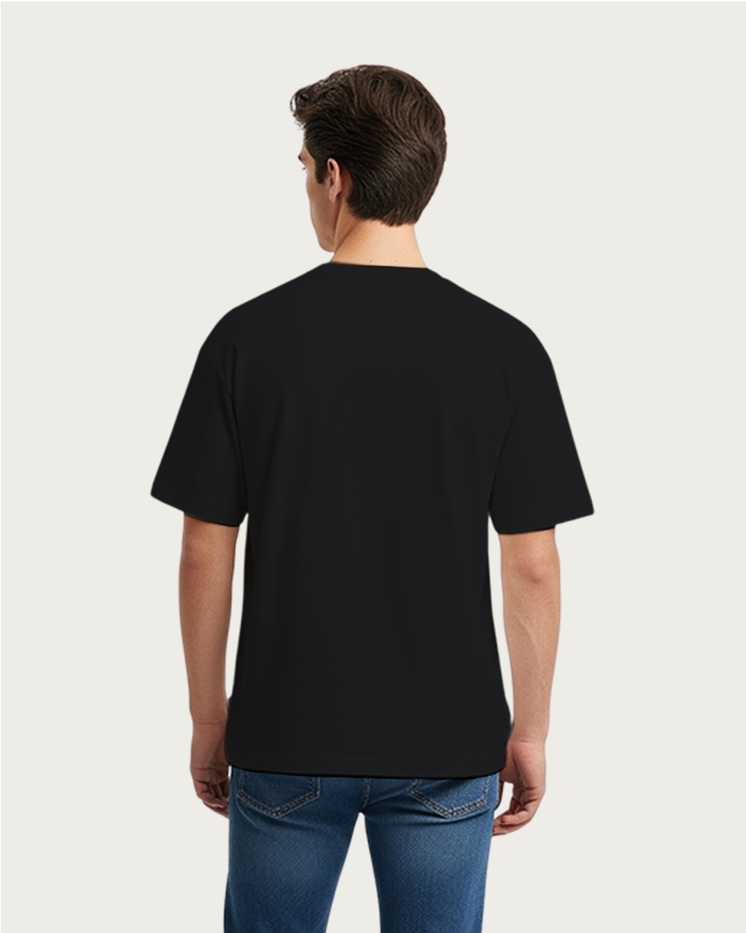 Men&amp;#39;s Black Oversized T-shirt