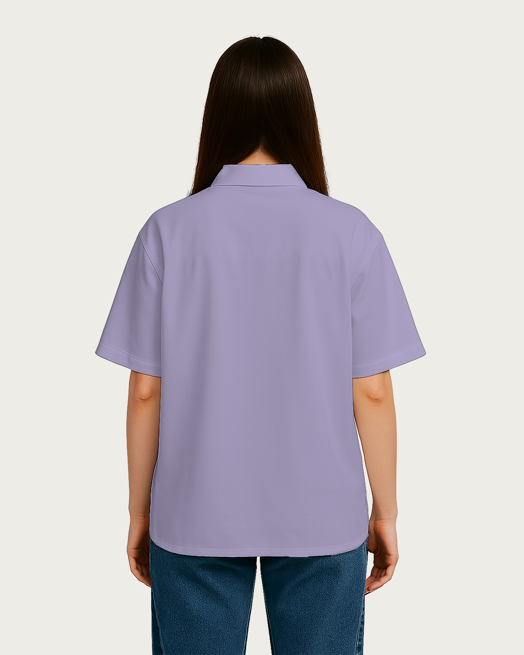 Women&amp;#39;s Lavender Oversized Shirt