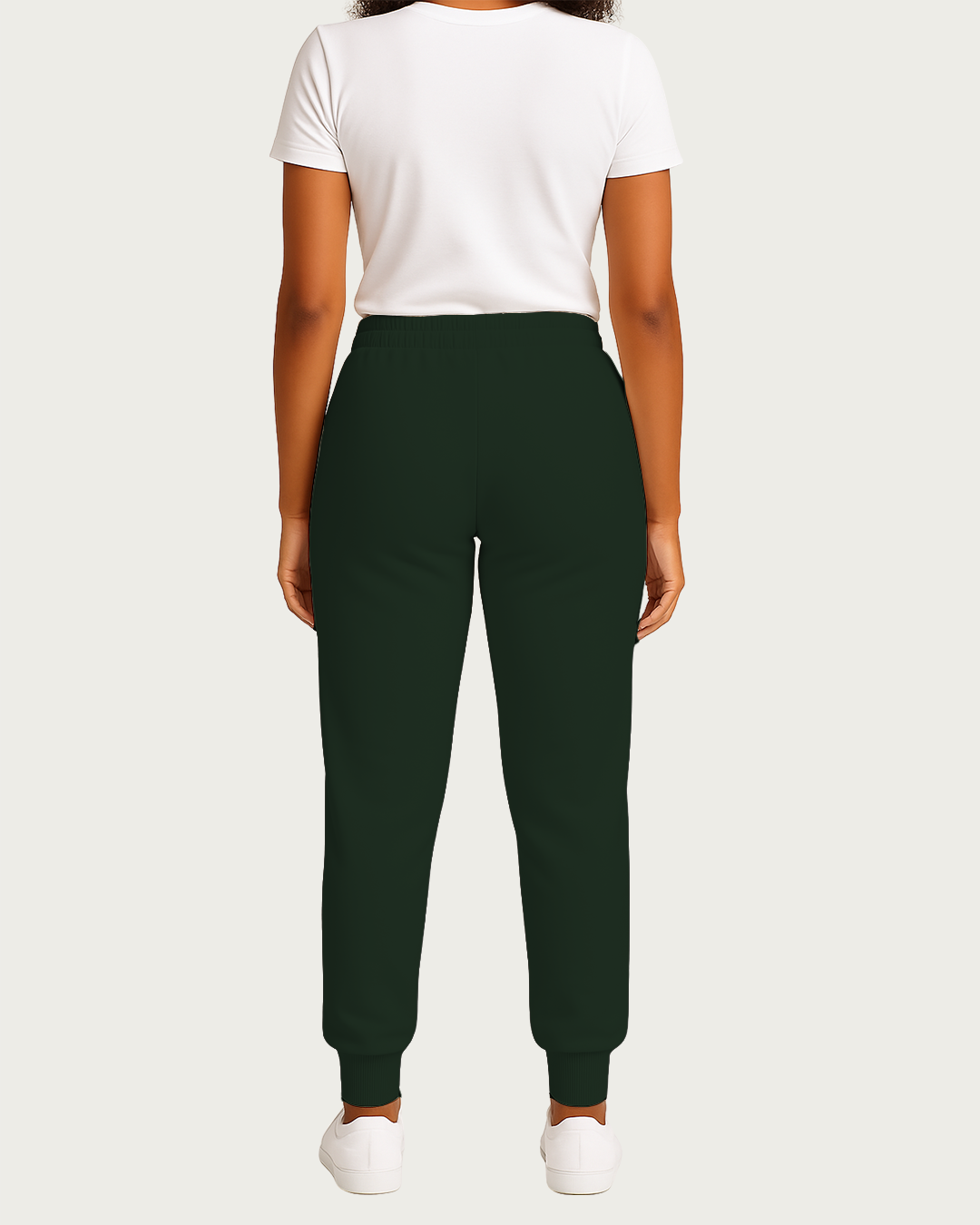 Bencut Women&amp;#39;s Bottle Green Joggers