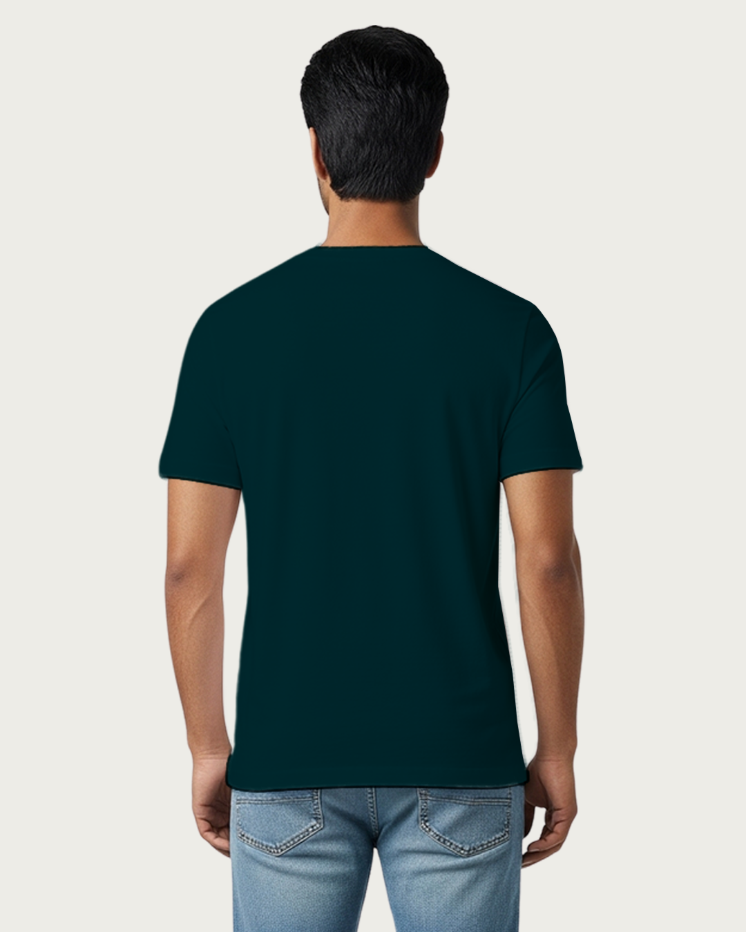 Petrol Blue Plain Classic Standard T-Shirt