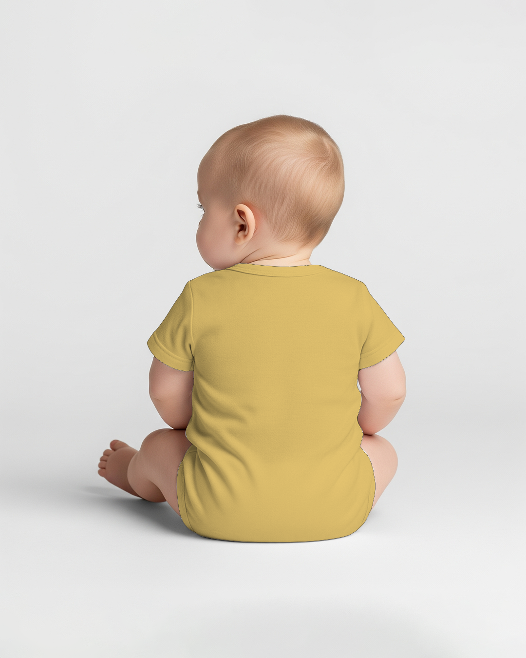 Kids Cotton Romper – Soft &amp;amp; Comfy Yellow
