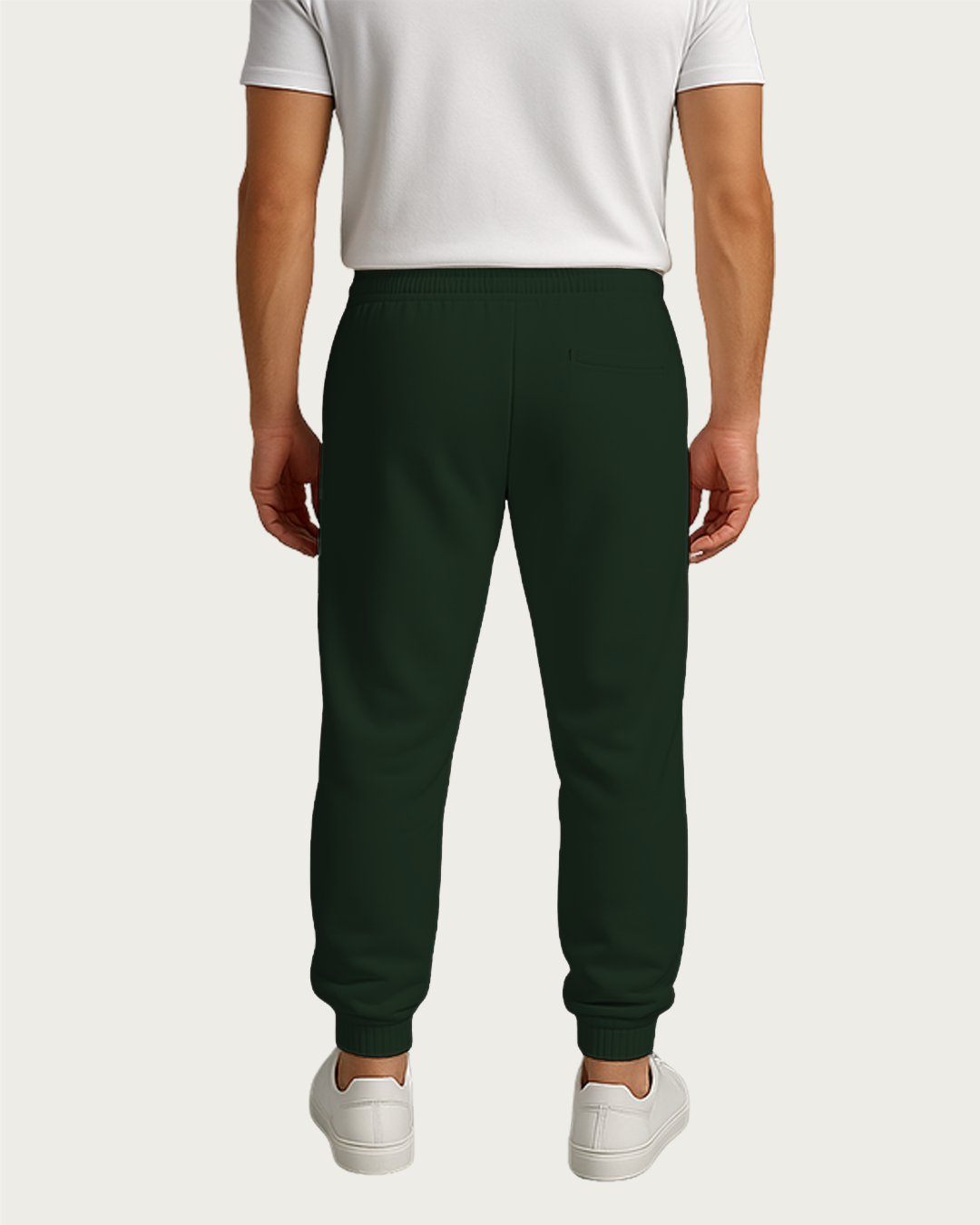 Bencut Men&amp;#39;s Bottle Green Joggers