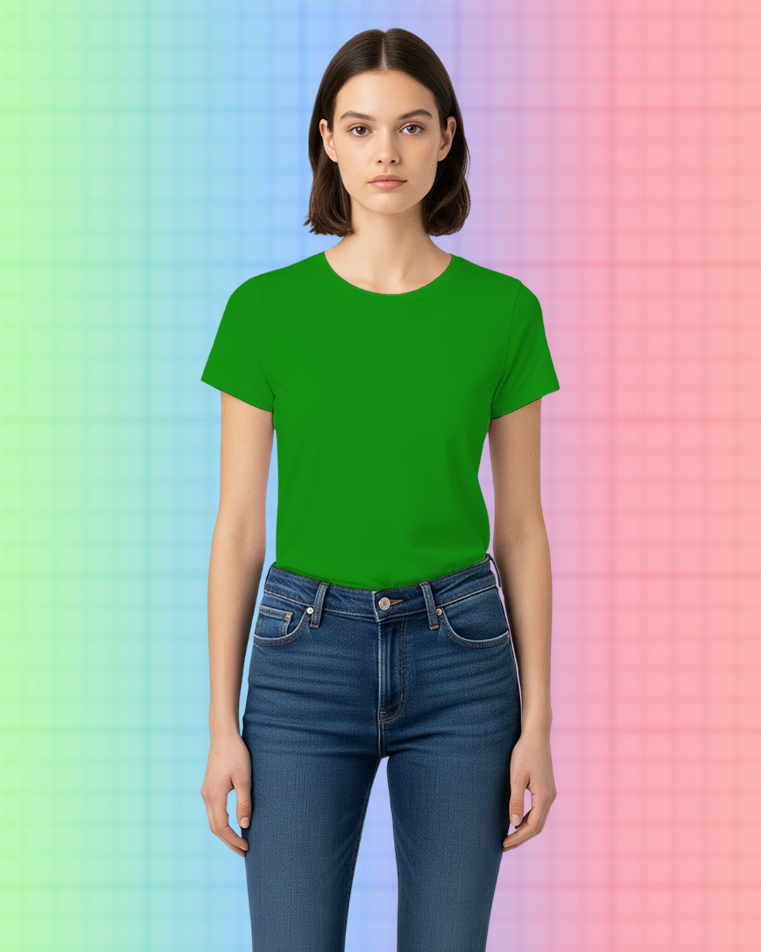 Flag Green Solid Classic Standard T-Shirt