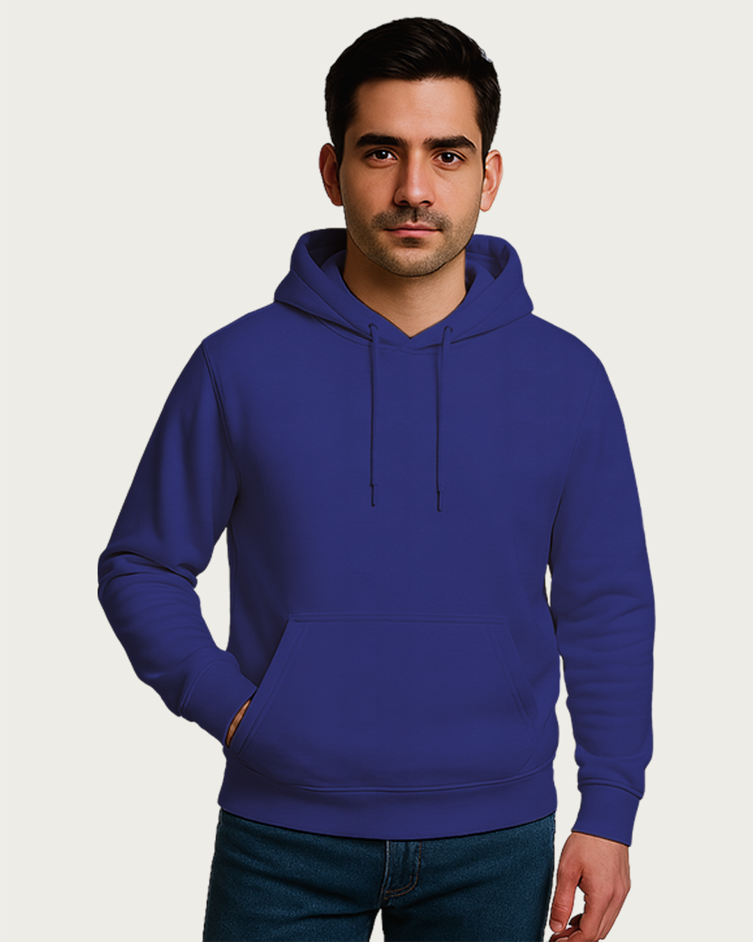 Men&amp;#39;s Royal Blue Regular Hoodies