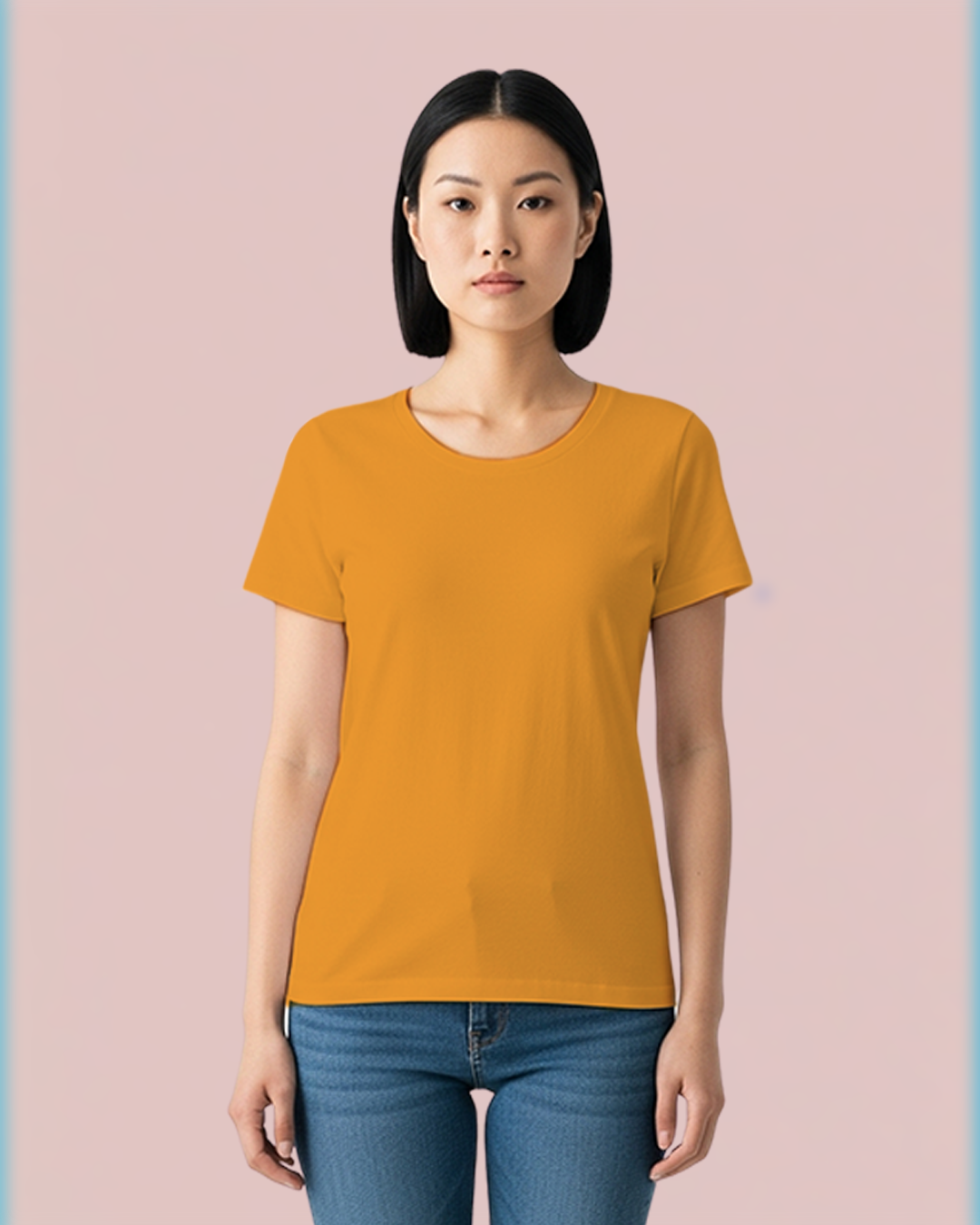 Golden Yellow Solid Classic Standard T-Shirt