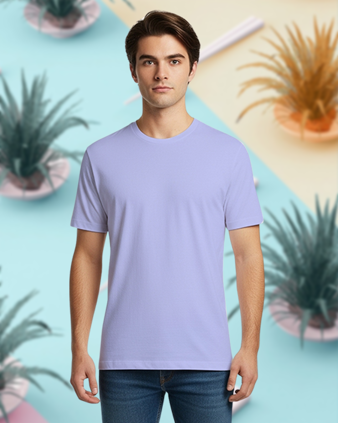Lavender Plain Classic Standard T-Shirt