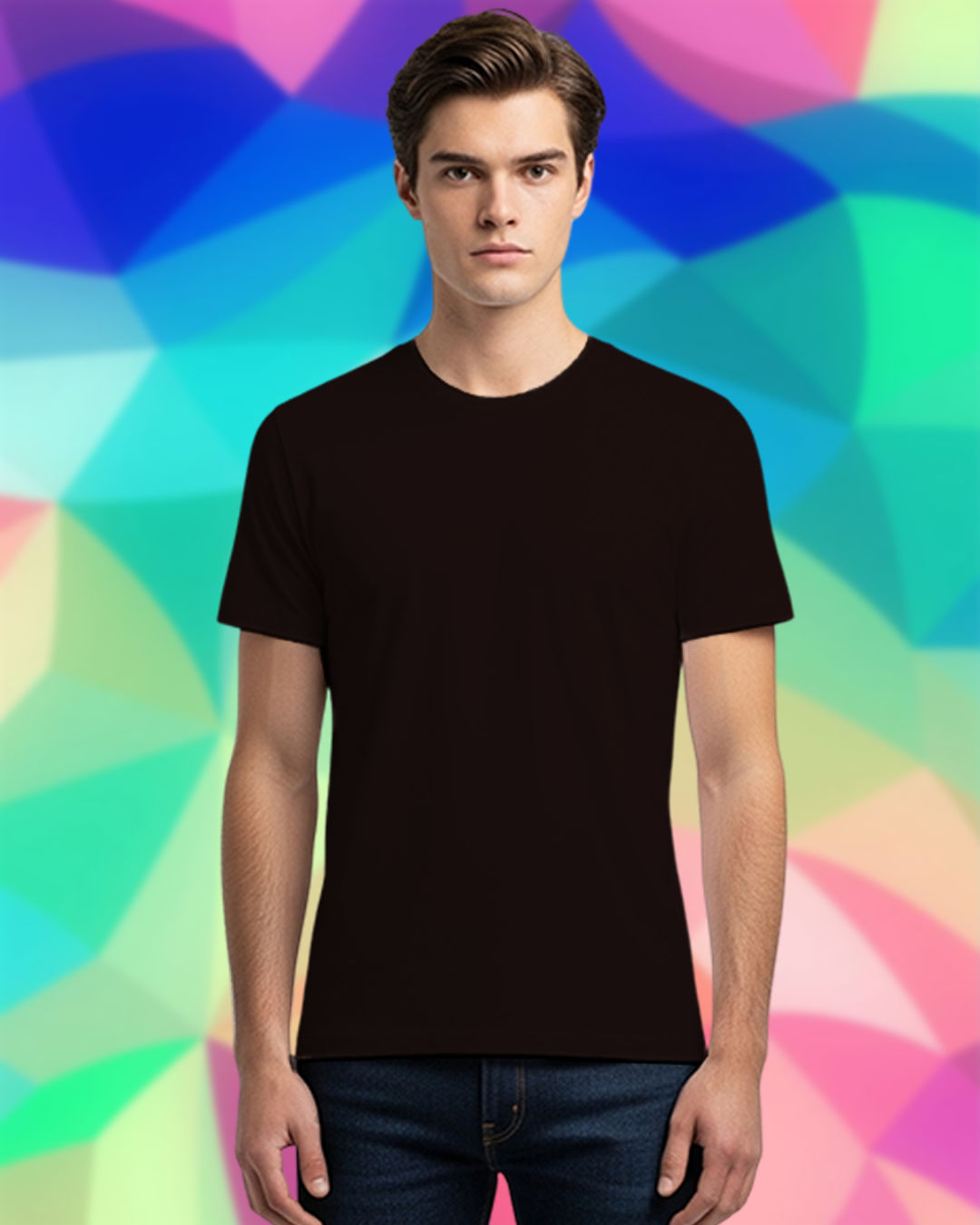 Coffee Brown Plain Classic Standard T-Shirt