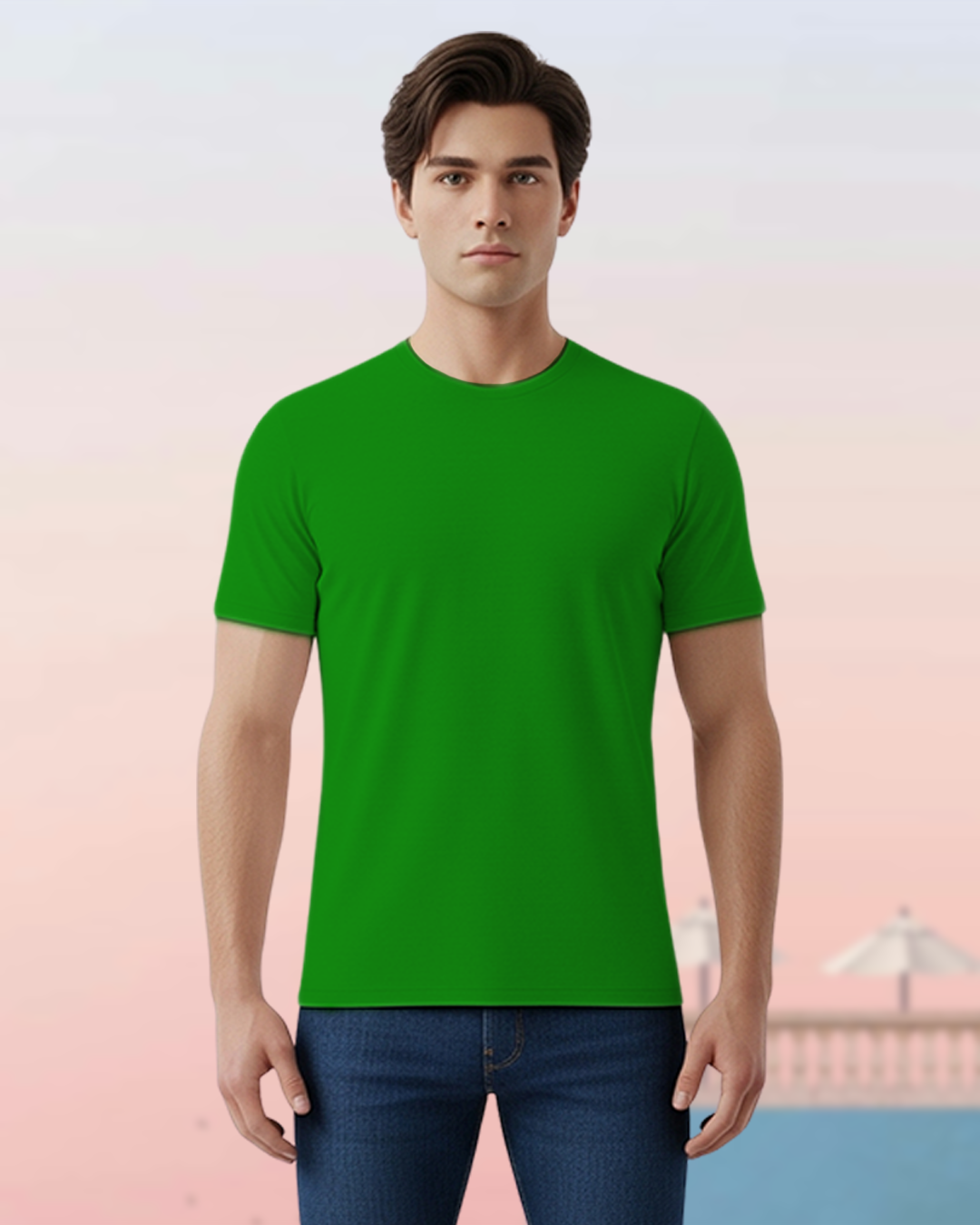 Flag Green Plain Classic Standard T-Shirt