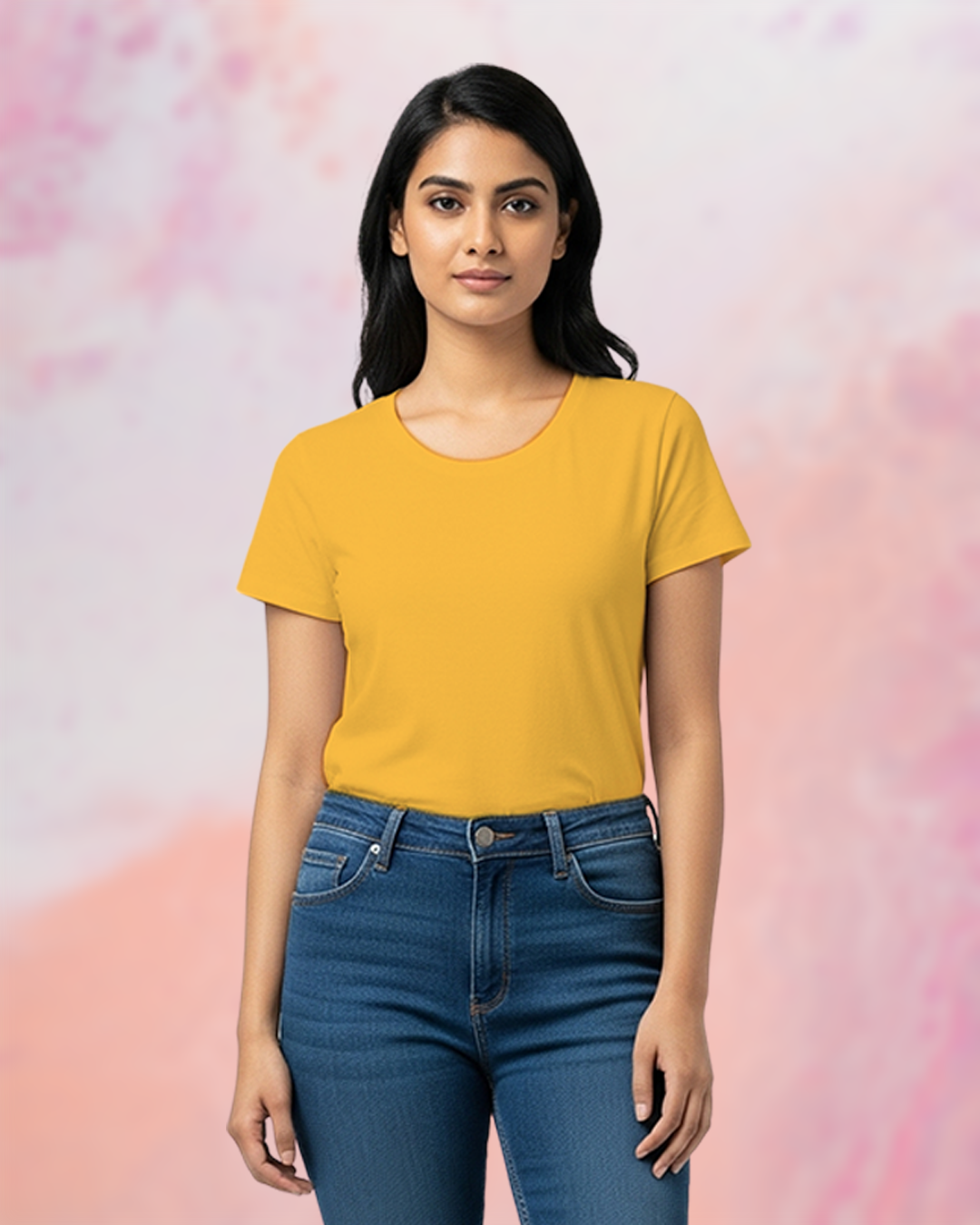 Mustard Yellow Solid Classic Standard T-Shirt