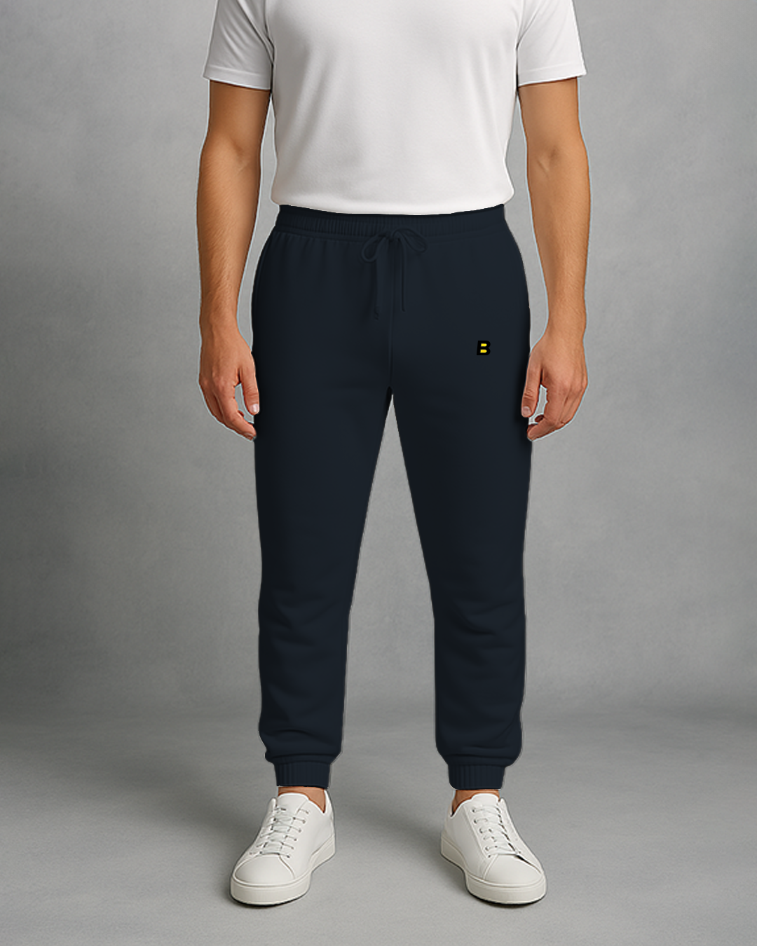 Bencut Men&amp;#39;s Navy Blue Joggers