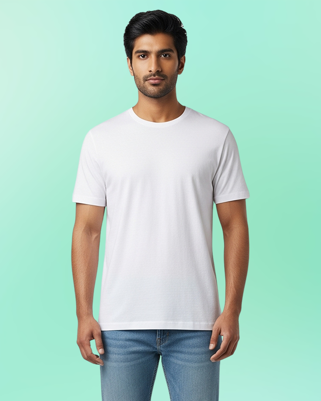 White Plain Classic Standard T-Shirt