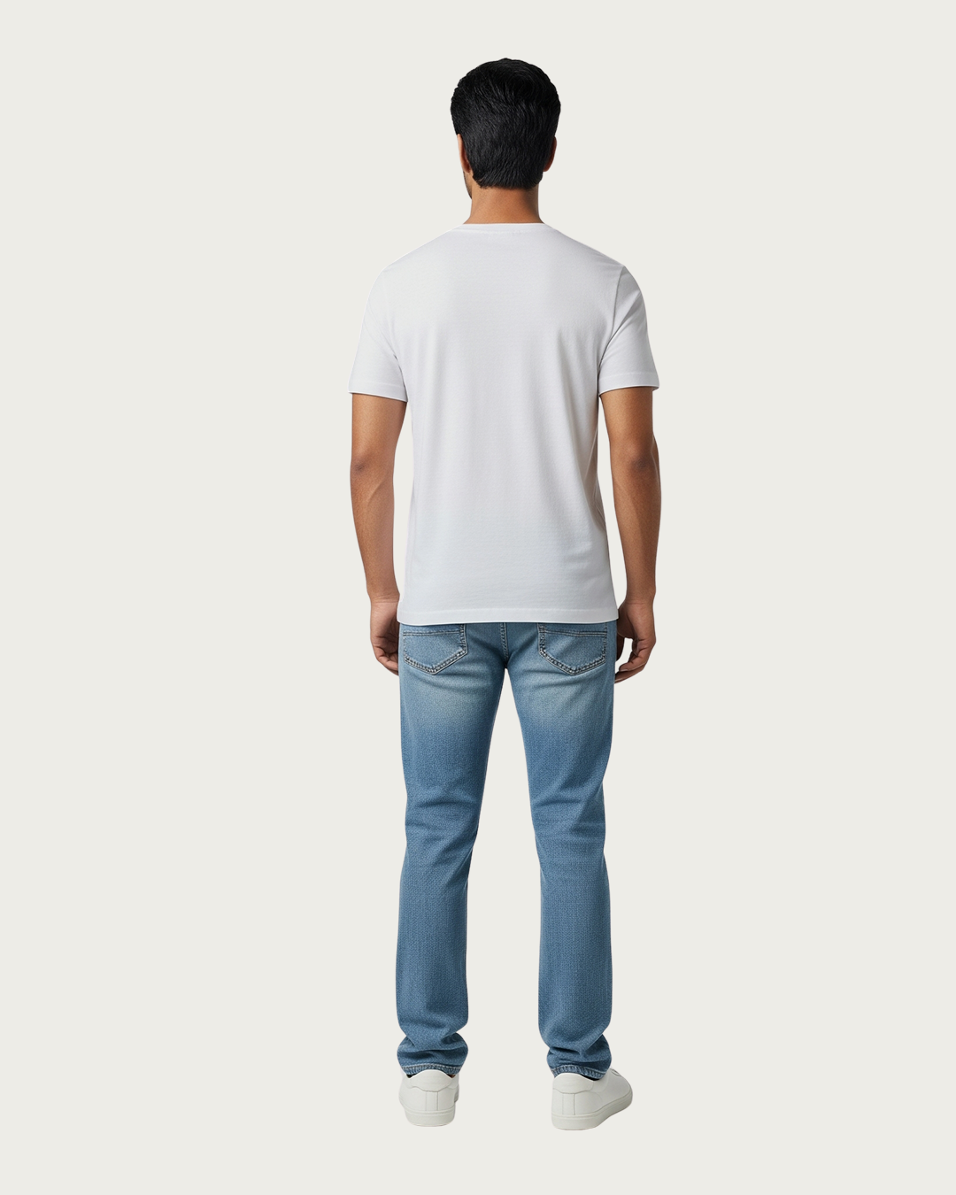 White Plain Classic Standard T-Shirt